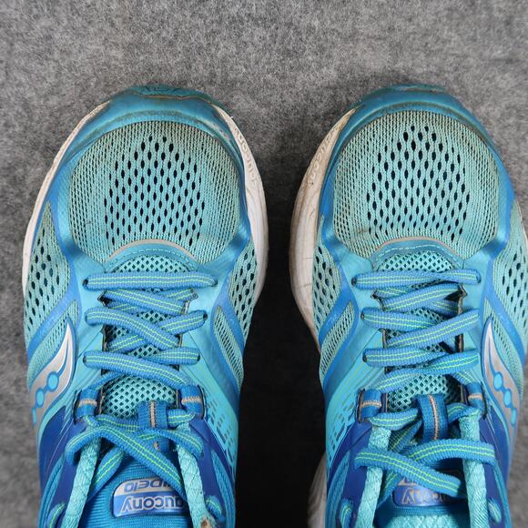 Saucony Shoes Womens 7.5 Athletic Trainer Running Sneakers Guide 10 Blue Active - Picture 11 of 16